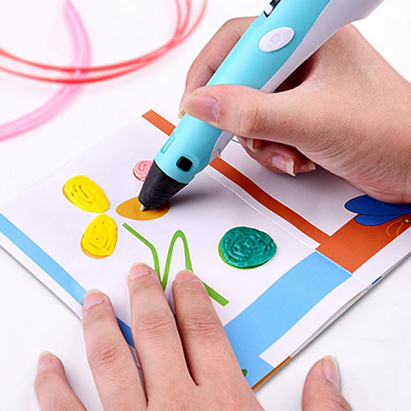 Inovativno pisalo za ustvarjanje 3D risb v 3 različnih barvah 3DPen - Image 3