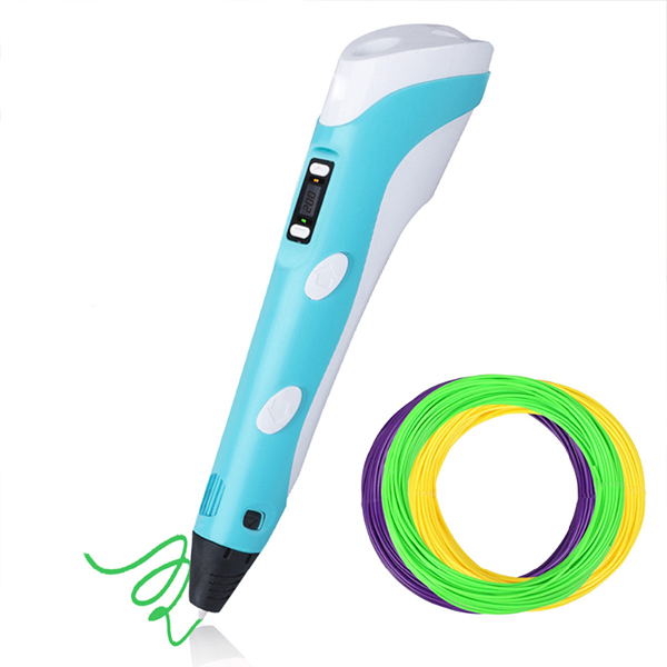 Inovativno pisalo za ustvarjanje 3D risb v 3 različnih barvah 3DPen - Image 10