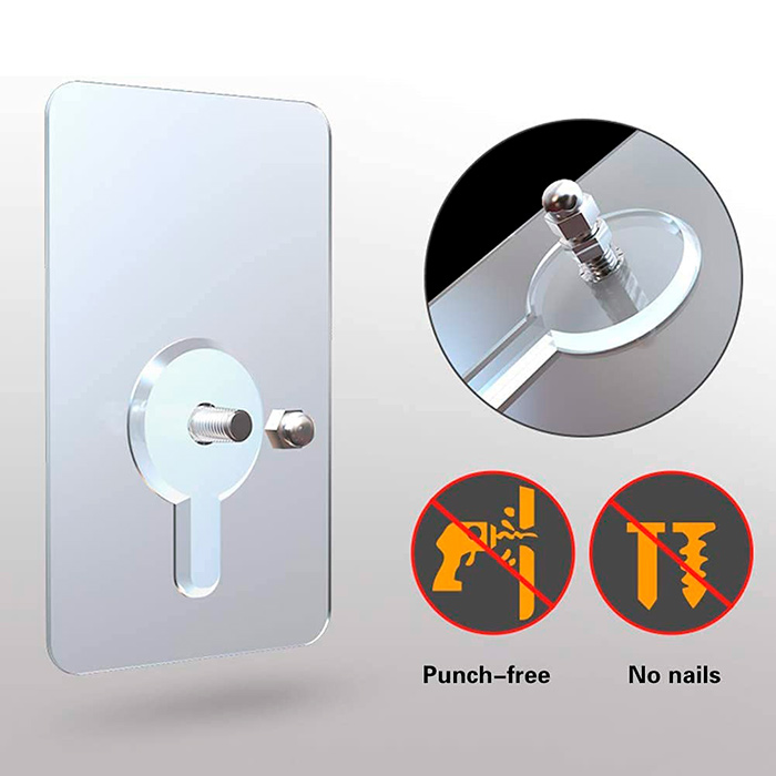 AdhesiveHooks, samolepilni obešalnik (10 kosov) - Image 3