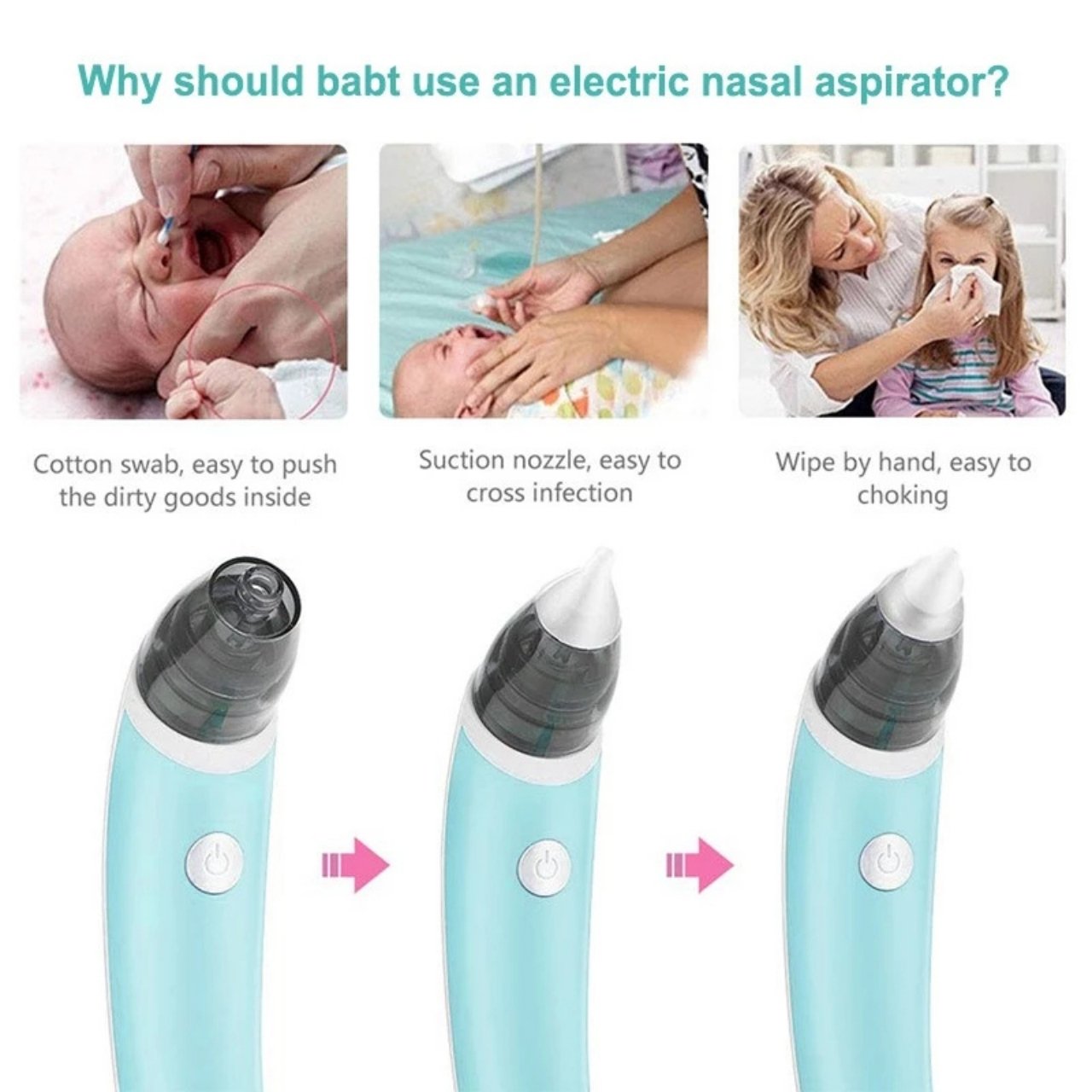 Aspirator, nosni aspirator za dojenčke - Image 4