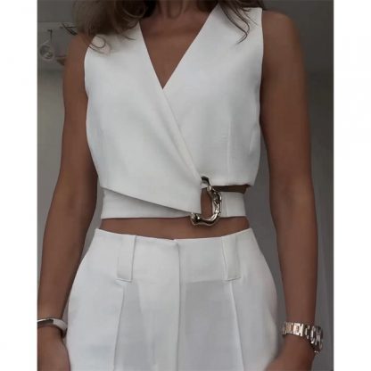 Eleganten top z unikatnim dizajnom - Image 3