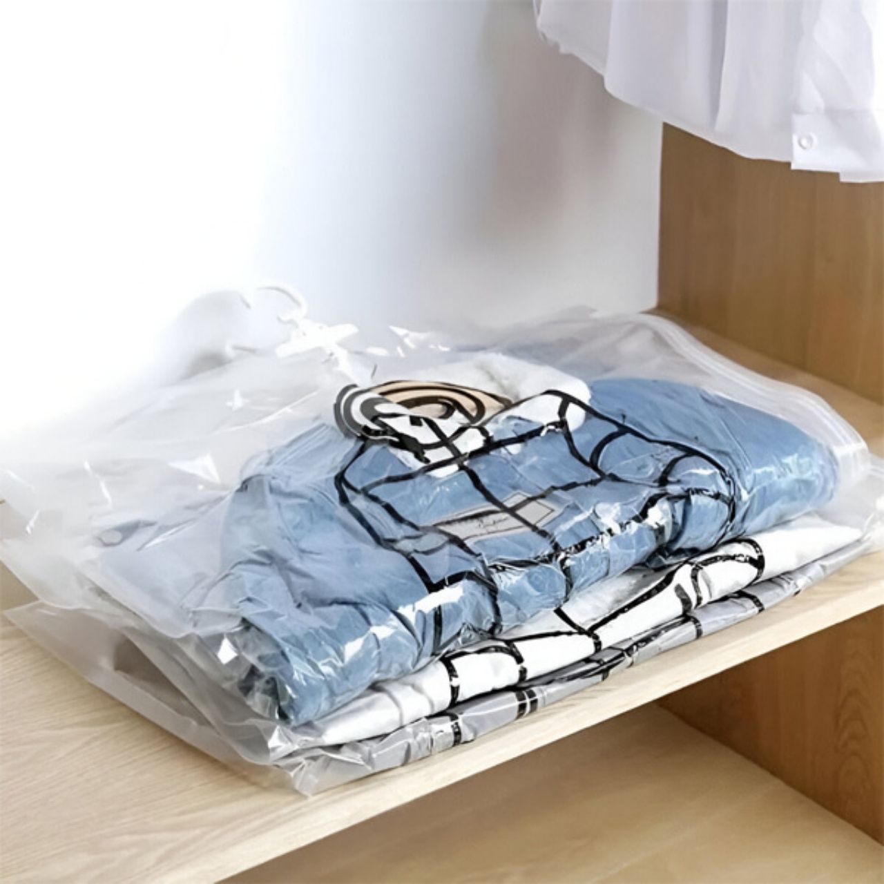 Bagsy, viseče vakuumske vreče za shranjevanje oblačil (4 kos.) - Image 7