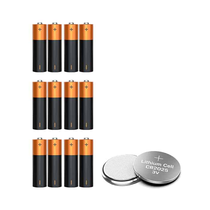 Komplet baterij za GlowWaterLights LED lučke (13 kom.) - Image 3