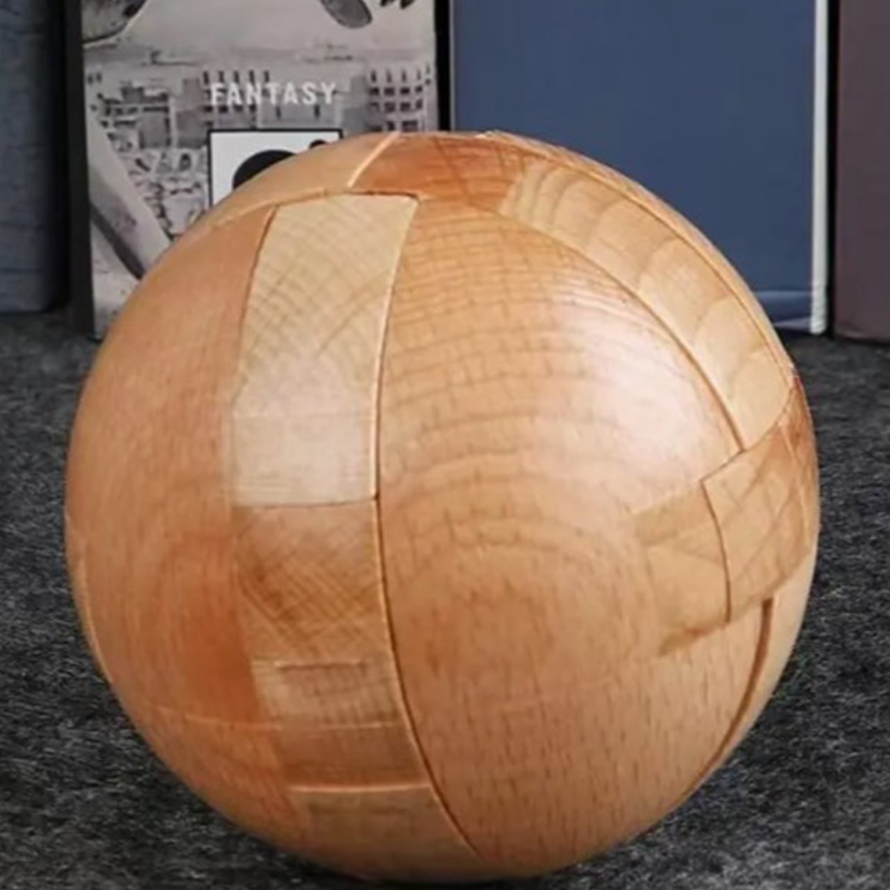 BrainTeaser, lesena sestavljanka v obliki krogle - Image 3