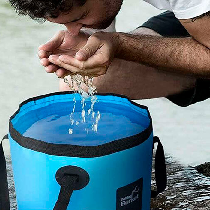 Bucket, zložljiva vodoodporna torba v obliki vedra (20 litrov) - Image 5