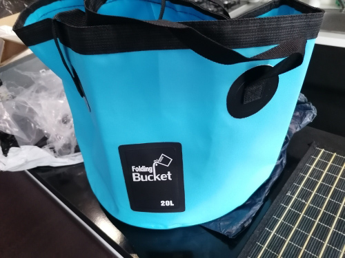 Bucket, zložljiva vodoodporna torba v obliki vedra (20 litrov) - Image 9