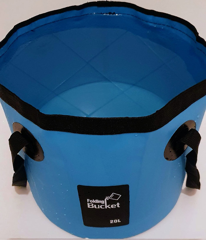 Bucket, zložljiva vodoodporna torba v obliki vedra (20 litrov) - Image 10