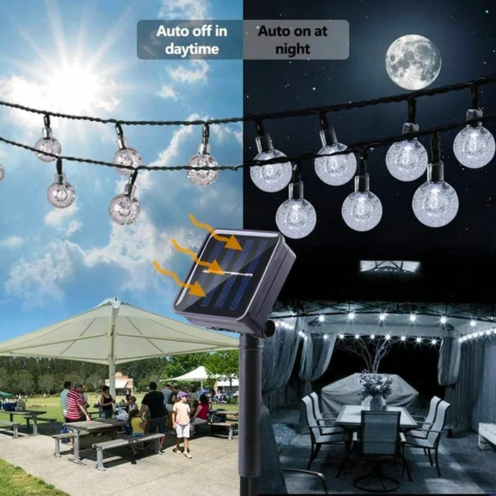 BulbLights, 50 notranjih in zunanjih retro LED lučk, ki se polnijo s sončno energijo - Image 3