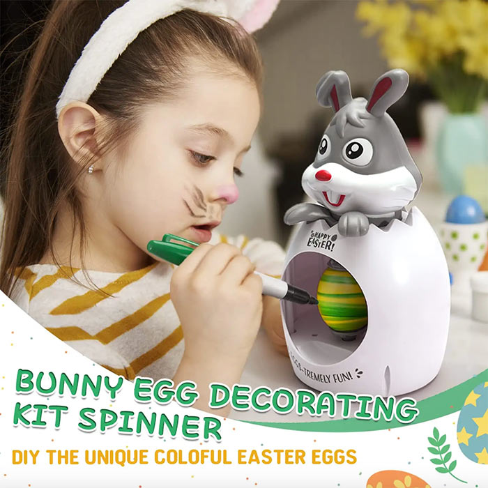 BunnyColor, set za ustvarjanje in barvanje  plastičnih velikonočnih jajc - Image 5