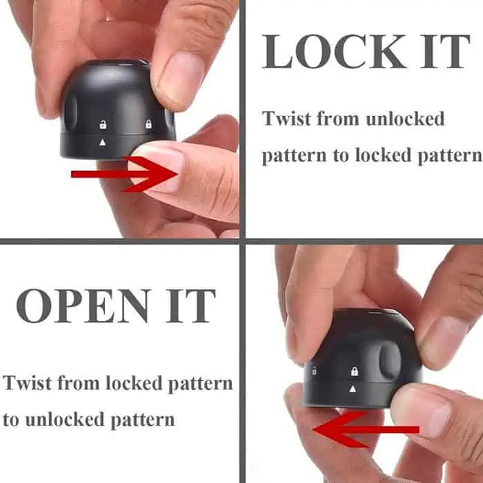 CapLock, vakumski zamašek za steklenico (1 za vino + 1 za penino) - Image 3