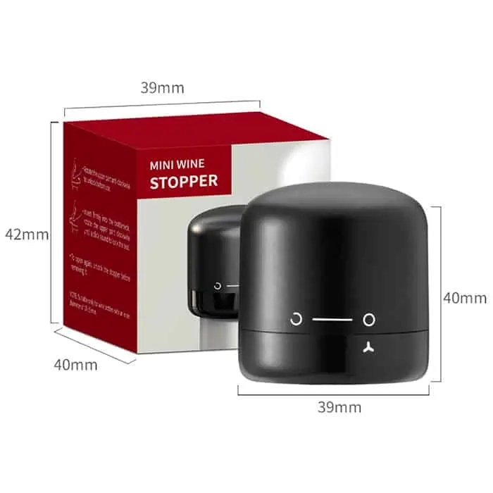 CapLock, vakumski zamašek za steklenico (1 za vino + 1 za penino) - Image 8