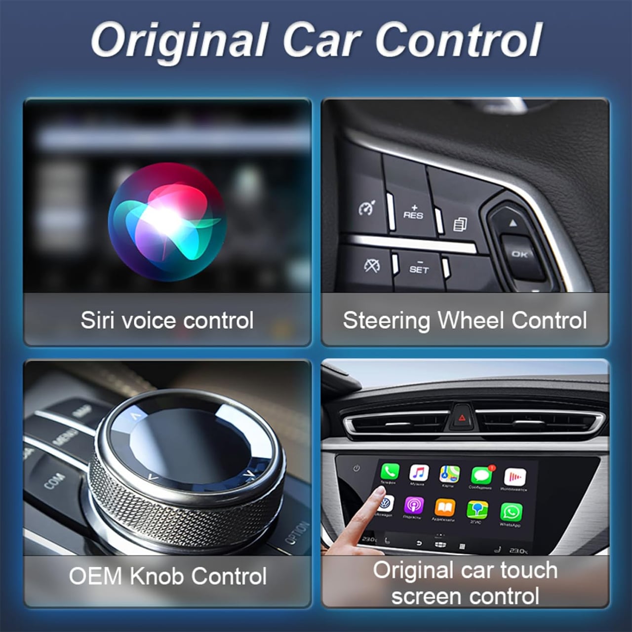 CarPlay, USB ključek za brezžično povezavo avtomobila z Apple CarPlay in Android Auto - Image 2