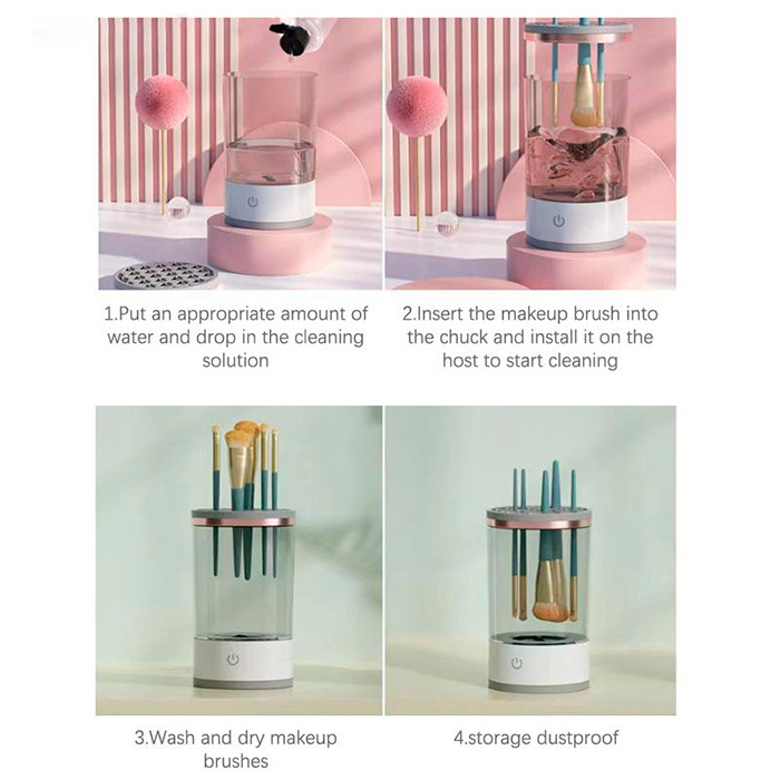 CleanMakeup, naprava za čiščenje in shranjevanje čopičev za ličenje - Image 8