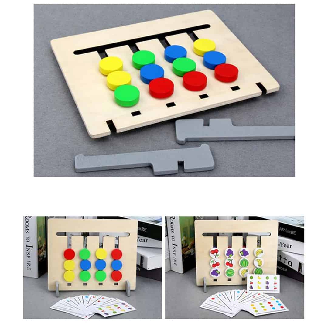 CombinationGame, lesena sestavljanka za razvijanje logičnega razmišljanja (36 nalog) - Image 4