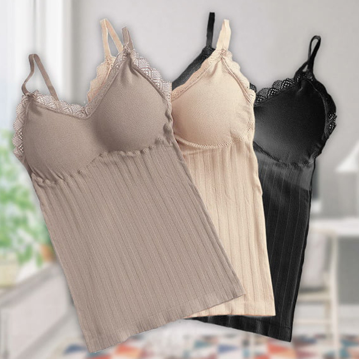 ComfortTop, 1+1 GRATIS majica s podloženo oporo v črni in bež barvi - Image 2