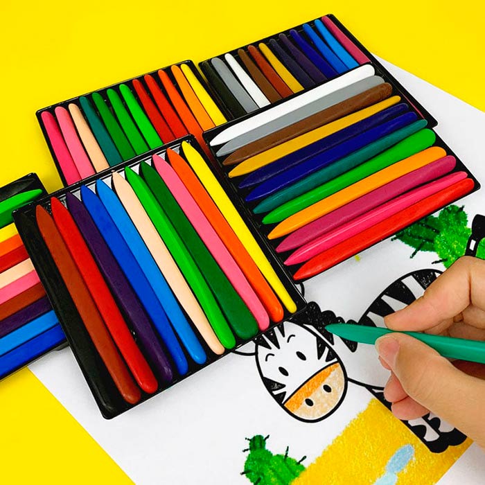 Crayons, kompaktne voščenke (24 kosov) - Image 9