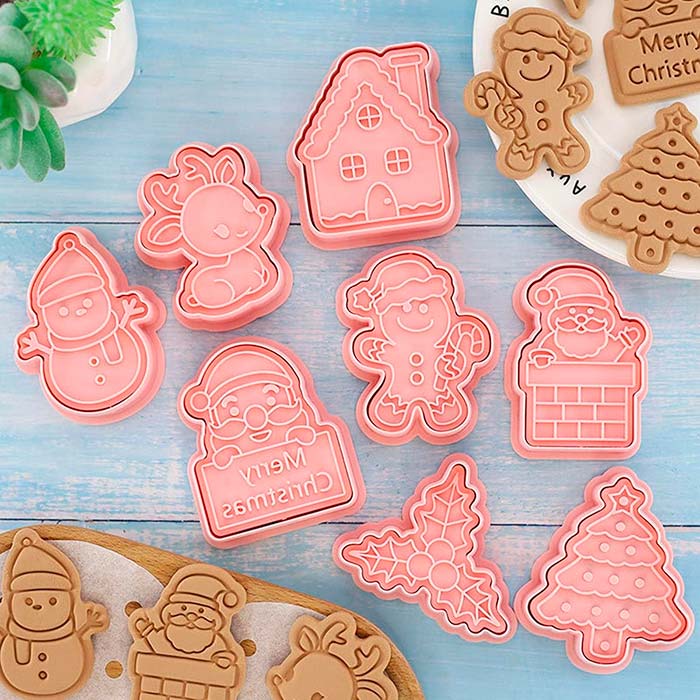 CutCookies, božični modeli za piškote (8 modelčkov) - Image 3