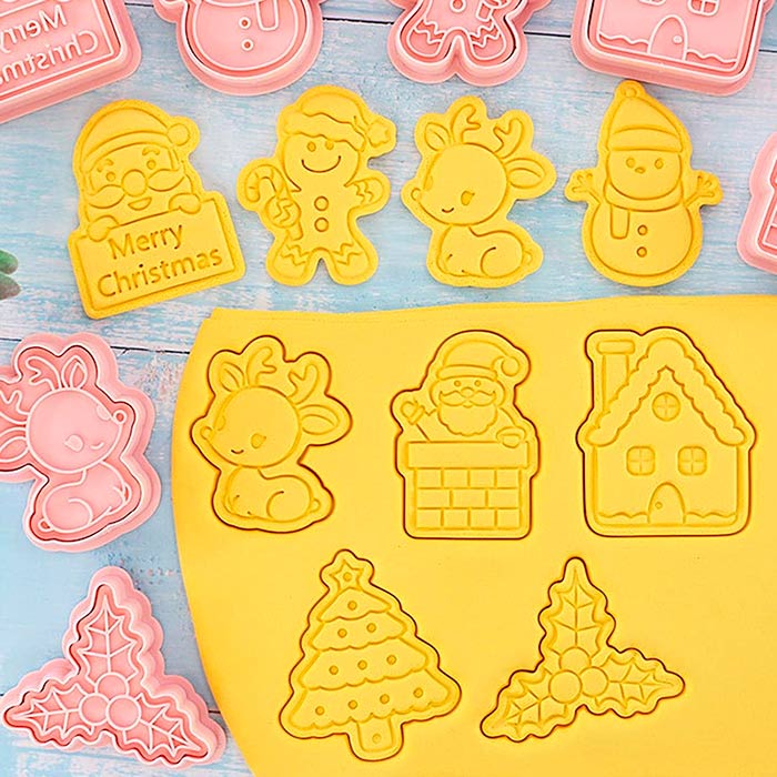 CutCookies, božični modeli za piškote (8 modelčkov) - Image 4