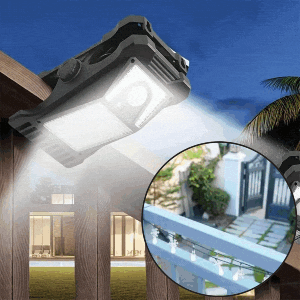DeckClip, solarna vrtna svetilka s sponko in senzorjem gibanja - Image 10
