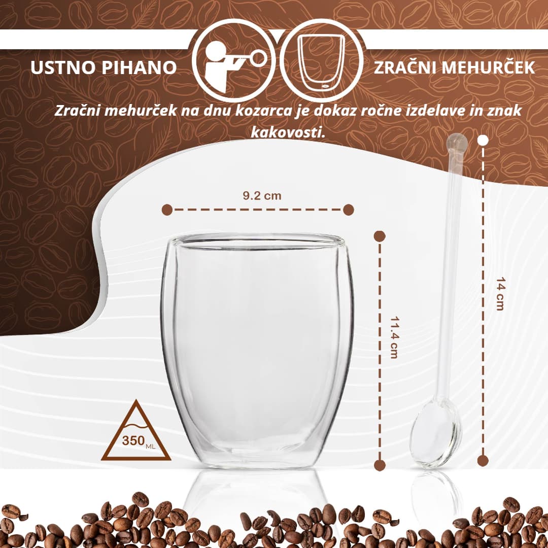 DoubleCups, kozarci z dvojno steno (4 kos.) - Image 2