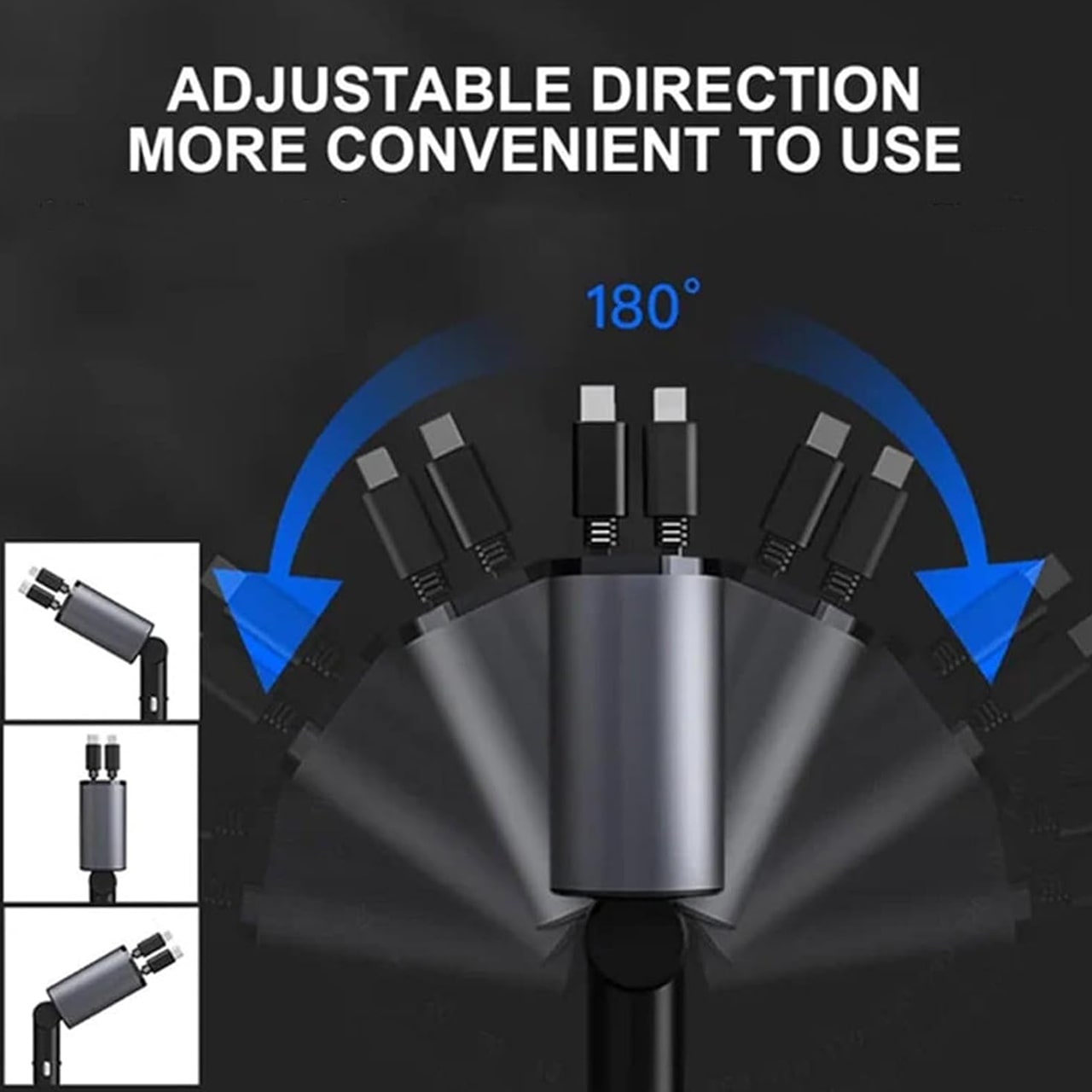DualCharger, avtomobilski polnilec 4 v 1 - Image 2