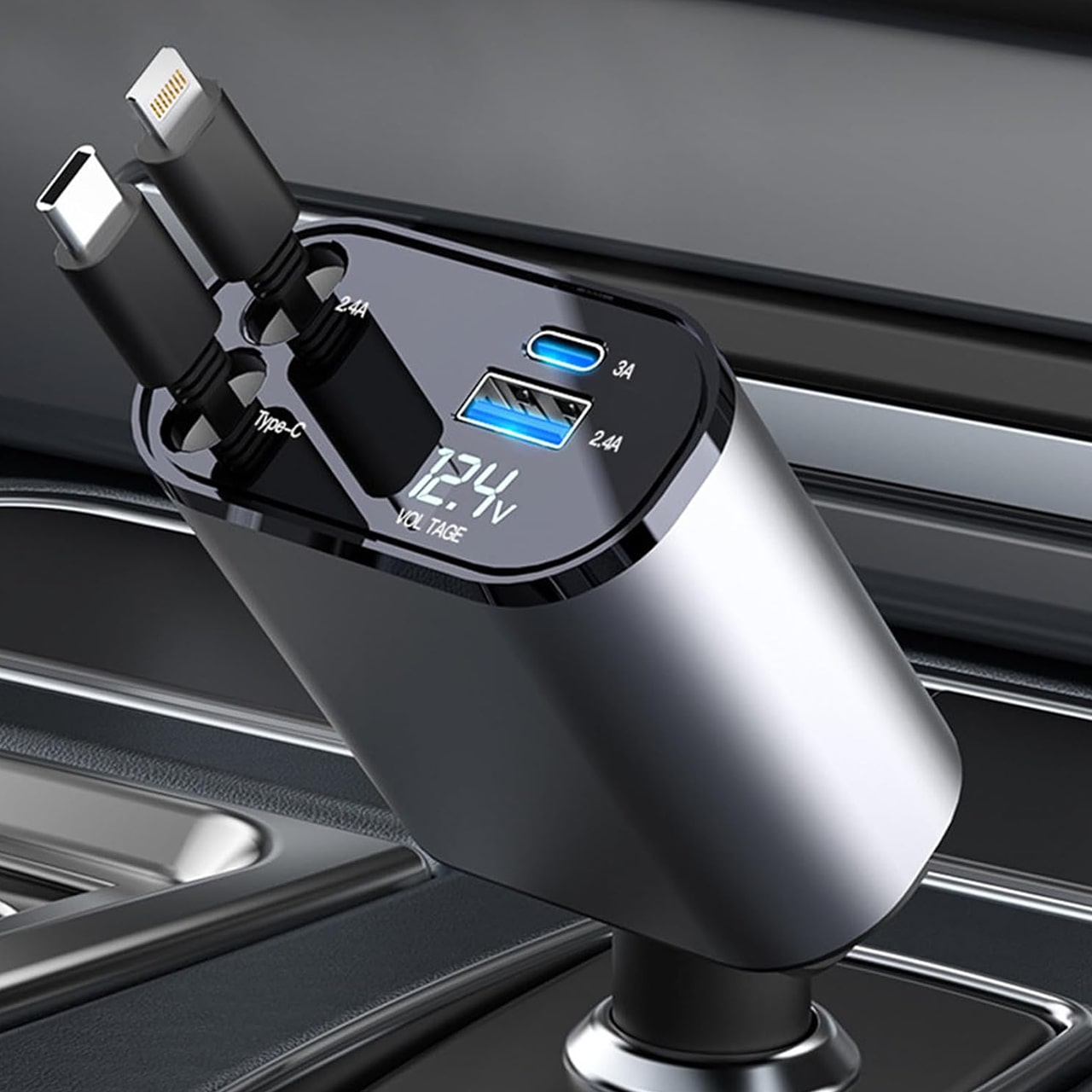DualCharger, avtomobilski polnilec 4 v 1 - Image 10