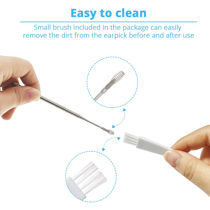 EarCleaningKit, 7-delni set s priborom za varno čiščenje ušes - Image 6