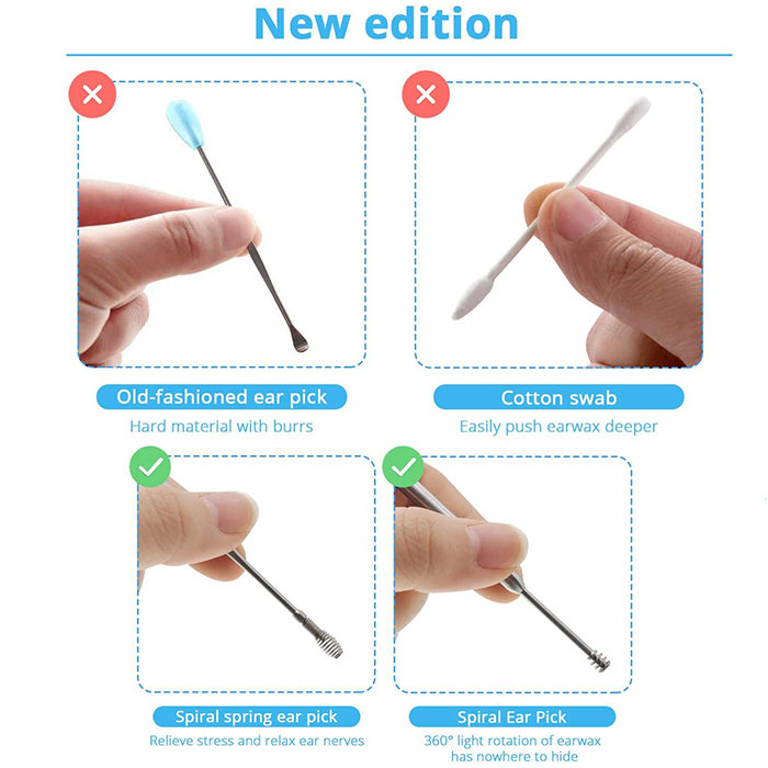 EarCleaningKit, 7-delni set s priborom za varno čiščenje ušes - Image 7