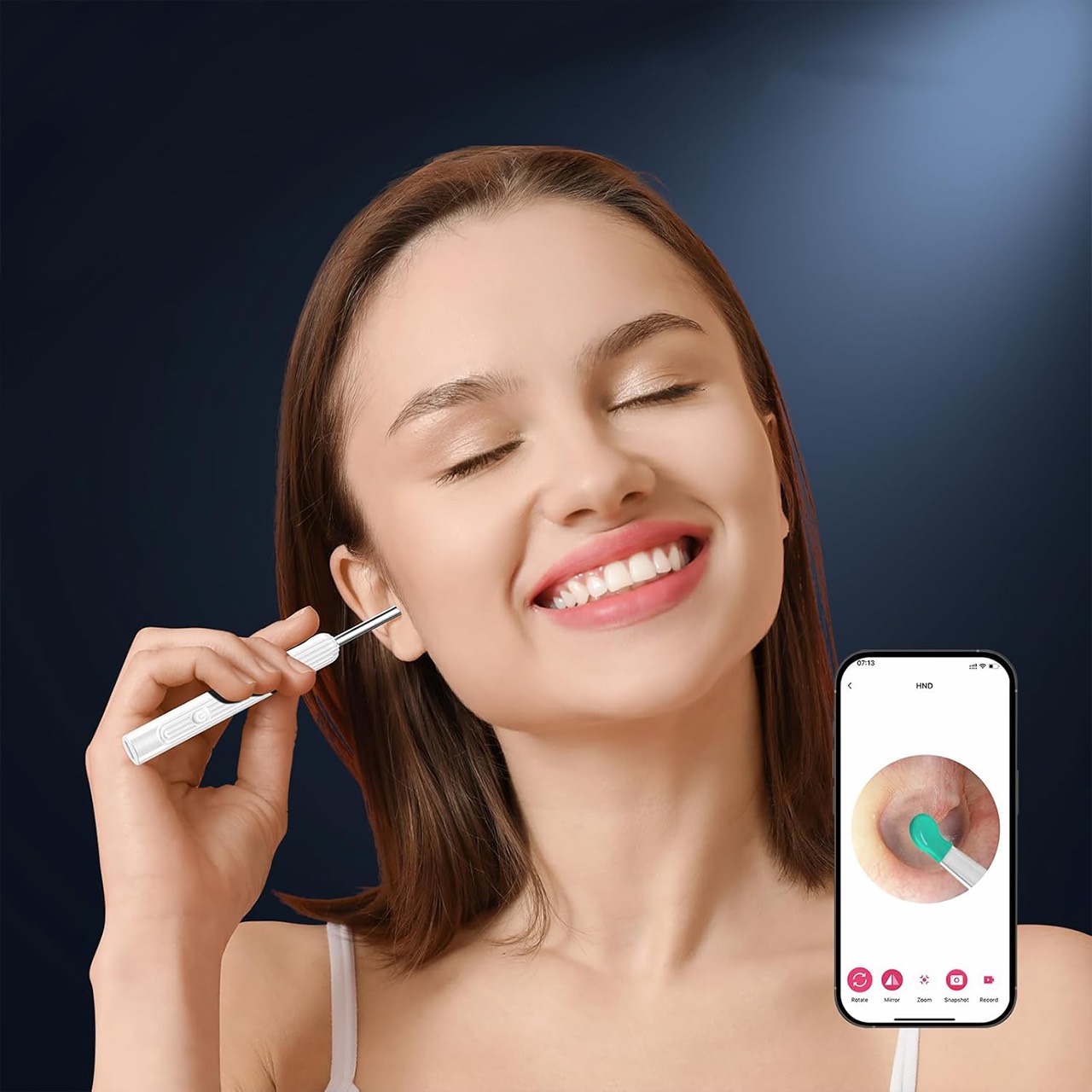 EarStick, pripomoček za čiščenje ušesnega masla s kamero - Image 3
