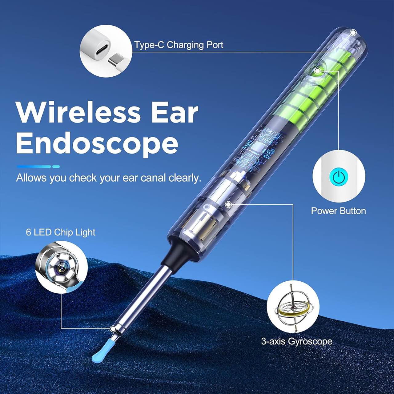 EarStick, pripomoček za čiščenje ušesnega masla s kamero - Image 7