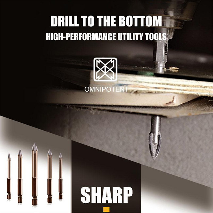 EfficientDrilling, komplet 5 svedrov za vrtanje (5 kos.) - Image 6