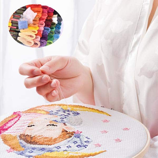 EmbroideryKit, 136-delni komplet niti in drugih najpogostejših pripomočkov za vezenje - Image 10