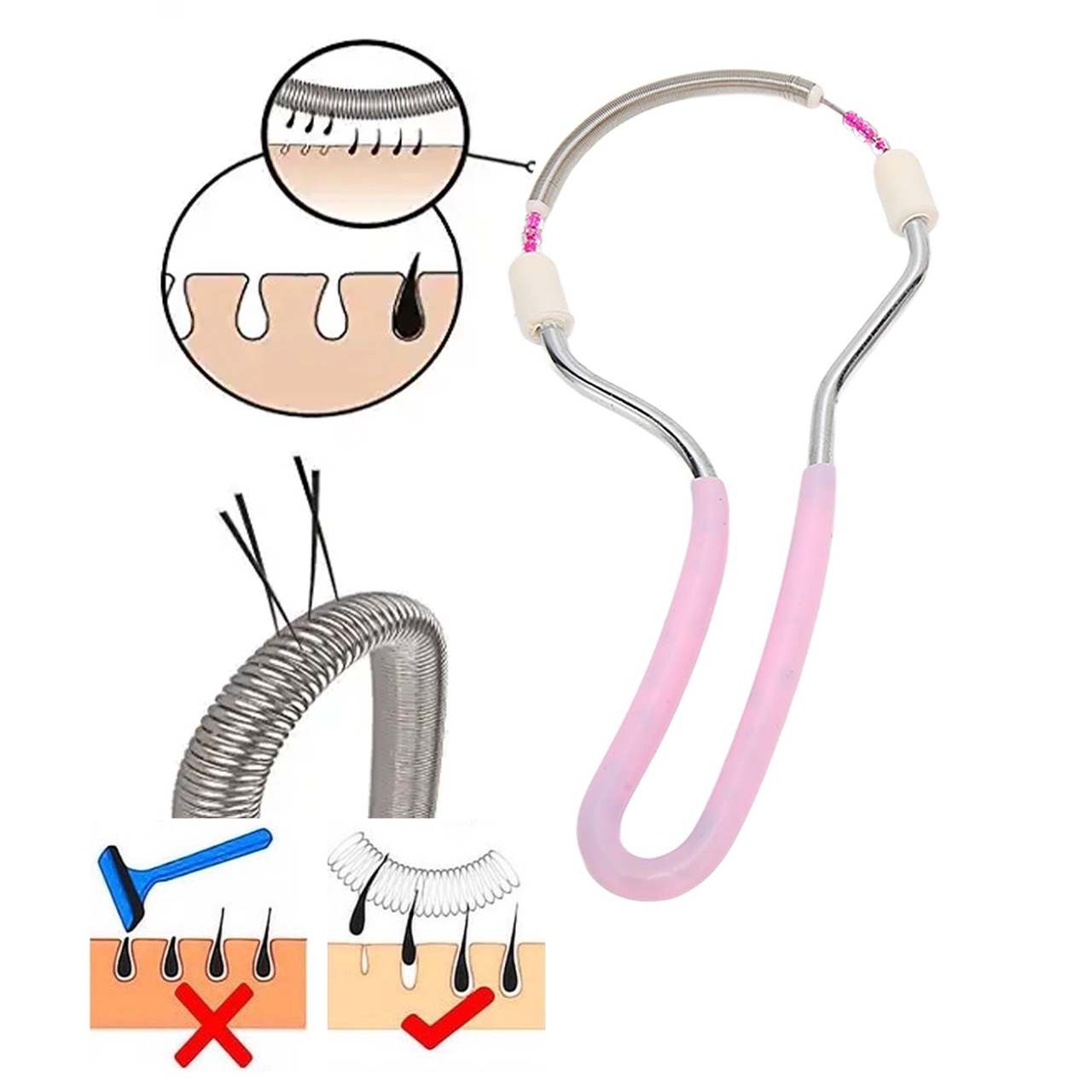 EpilStar, prenosni epilator za odstranjevanje dlak na obrazu - Image 8