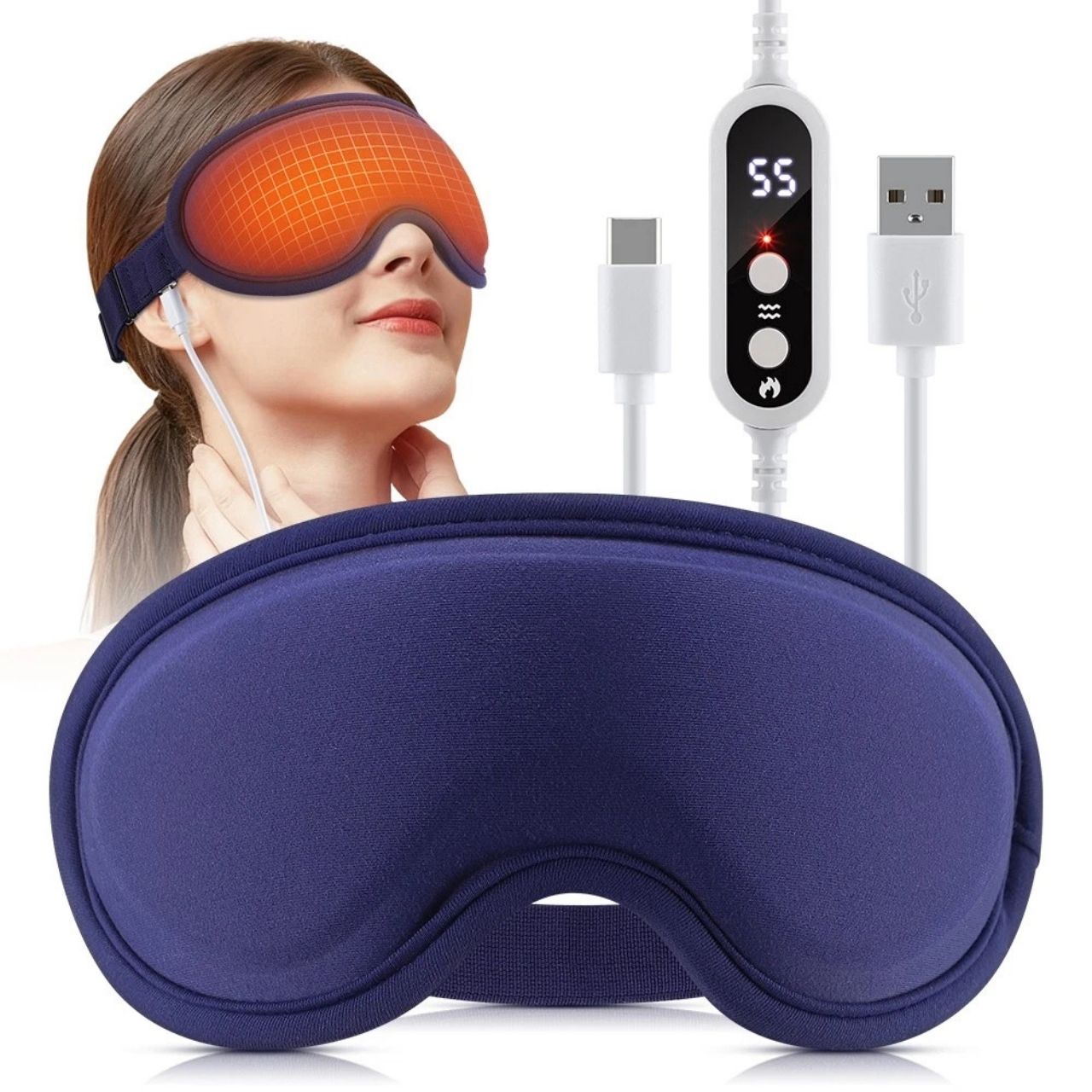 EyeMask, ogrevana masažna maska za oči - Image 8