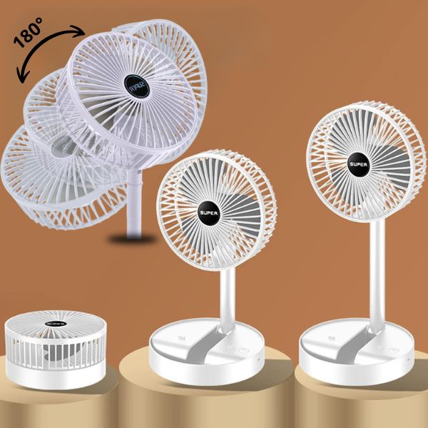 Prenosni zložljivi ventilator 3 v 1, FoldFan - Image 7