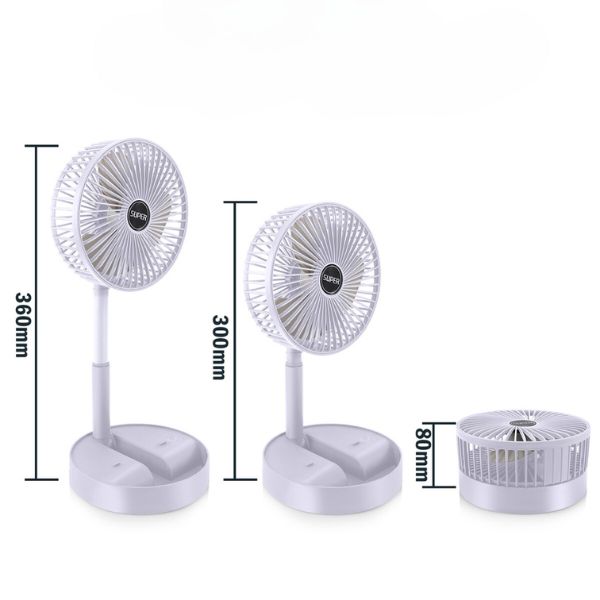 Prenosni zložljivi ventilator 3 v 1, FoldFan - Image 8