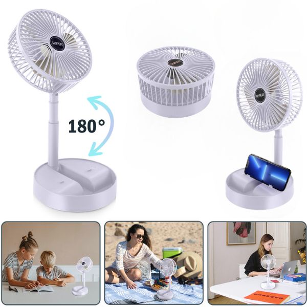 Prenosni zložljivi ventilator 3 v 1, FoldFan - Image 9