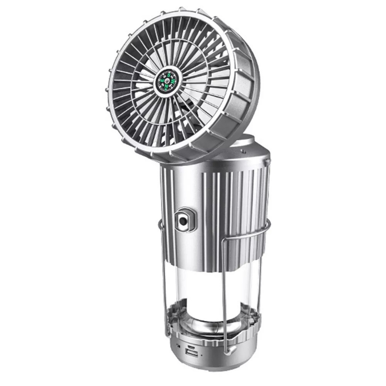 Fan, večnamenska 5 v 1 solarna LED svetilka z ventilatorjem - Image 2