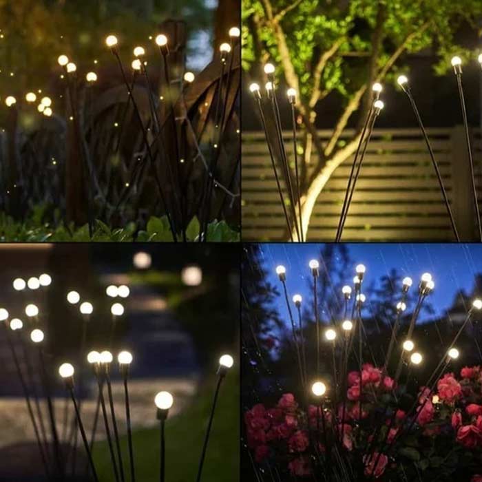 FireflyLights, solarna vrtna svetilka s 6 lučkami - Image 3