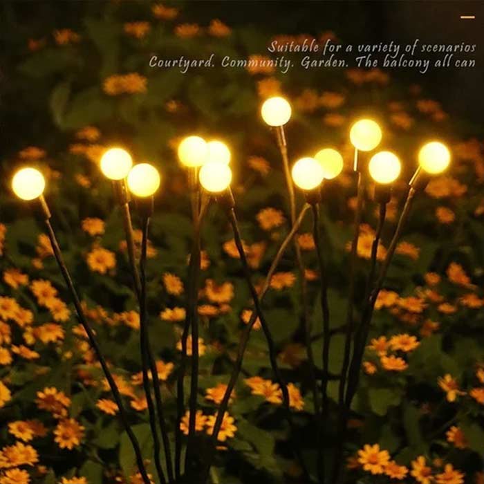 FireflyLights, solarna vrtna svetilka s 6 lučkami - Image 4