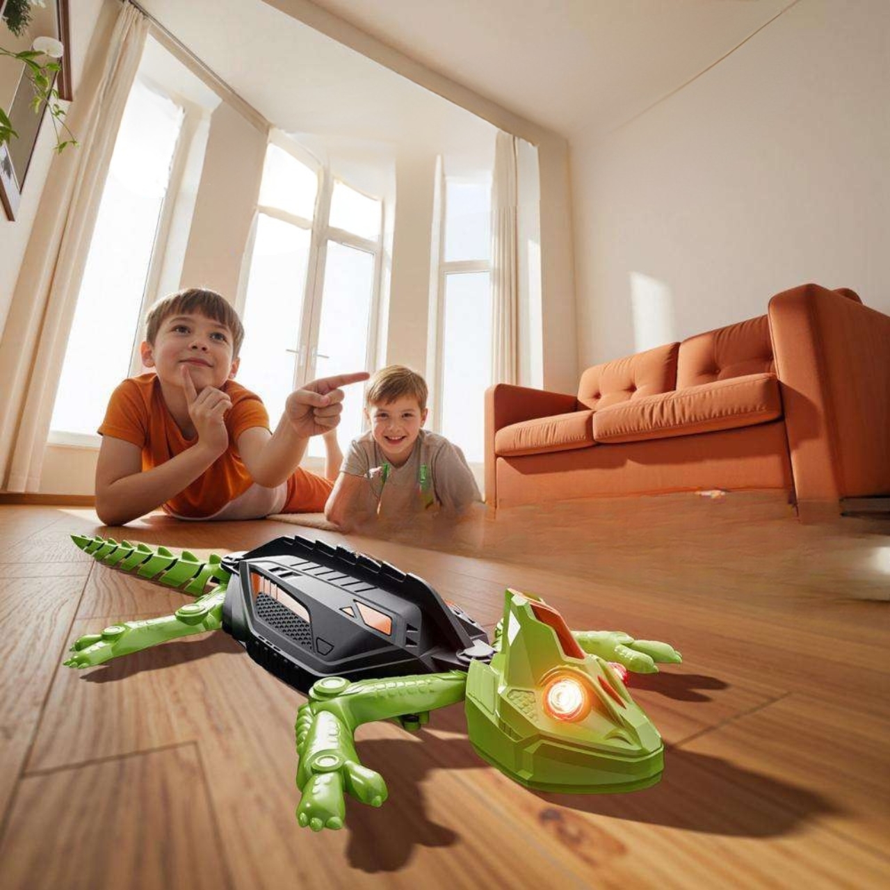 Gecko, daljinsko vodeni kuščar, ki pleza po tleh in stenah - Image 4
