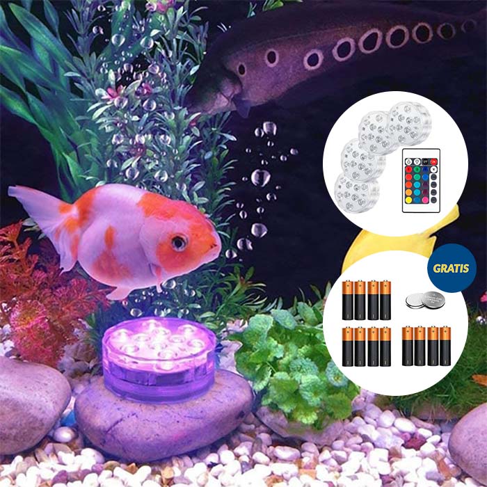 GlowBundle, 4 vodoodporne LED lučke + komplet baterij - Image 10