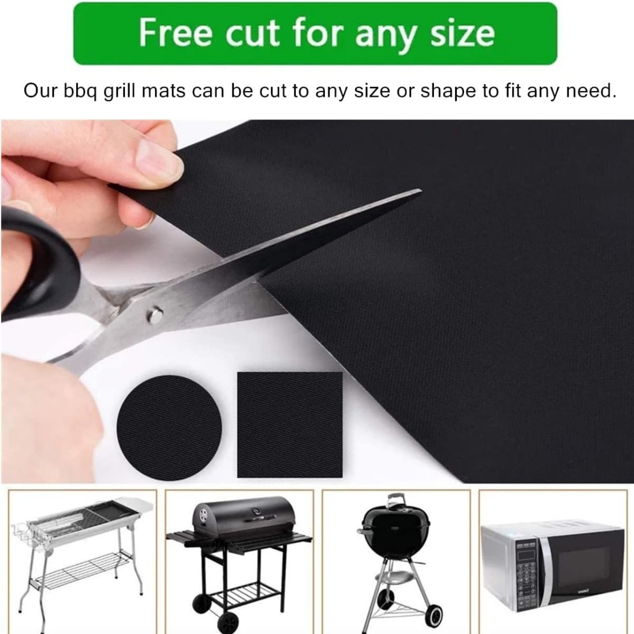 GrillBundle, komplet podlog za žar (5 kosov) in krtače za čiščenje žara - Image 6