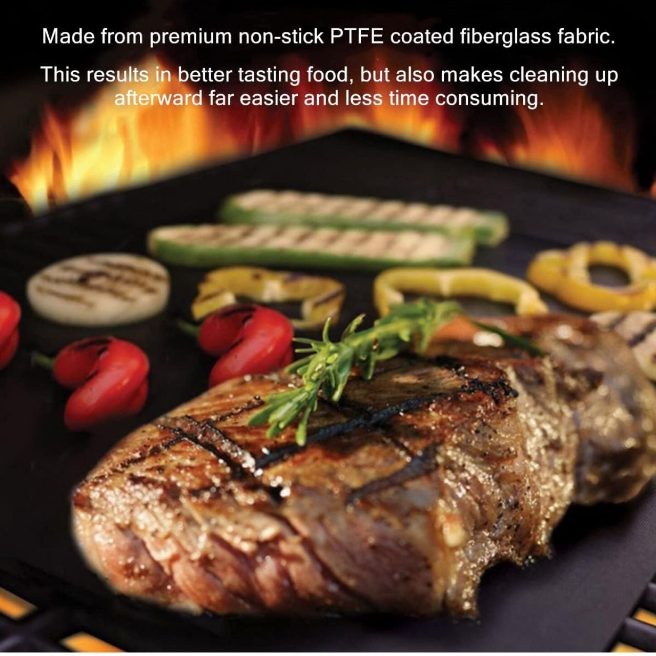 GrillBundle, komplet podlog za žar (5 kosov) in krtače za čiščenje žara - Image 7