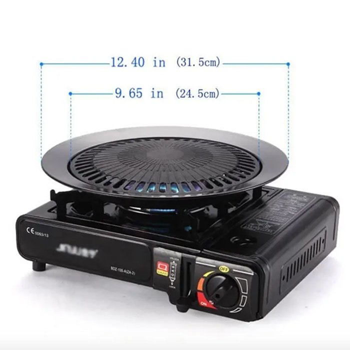 GrillPan, žar plošča, ki jo lahko uporabljate zunaj ali notri - Image 2