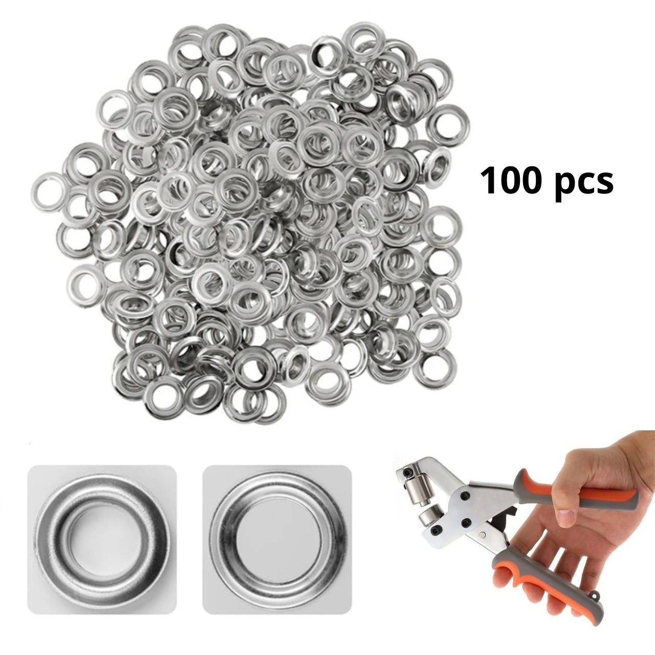 Grips, 100 kovinskih obročkov za izdelek GripTool - Image 3