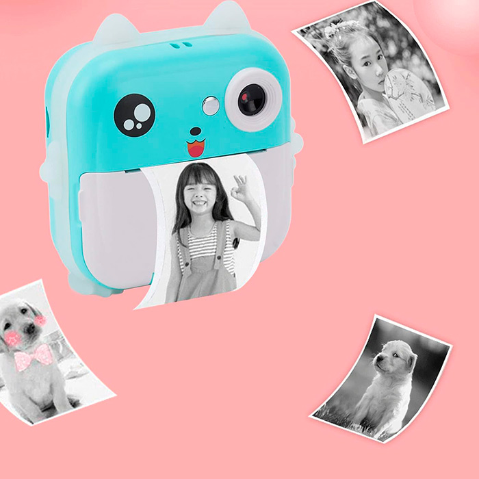 JumboPrintBundle – fotoaparat s tiskalnikom + 7 rol papirja in kartica Micro SD - Image 4