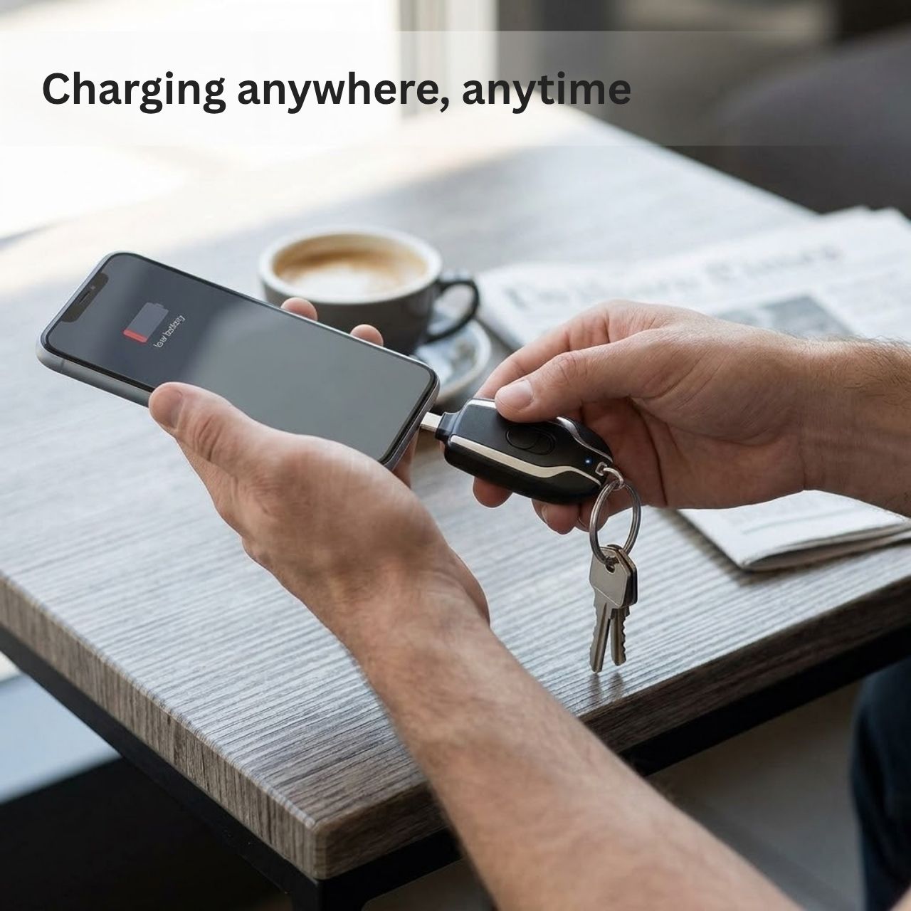 Mini prenosni polnilec za telefon, KeyCharger - Image 4