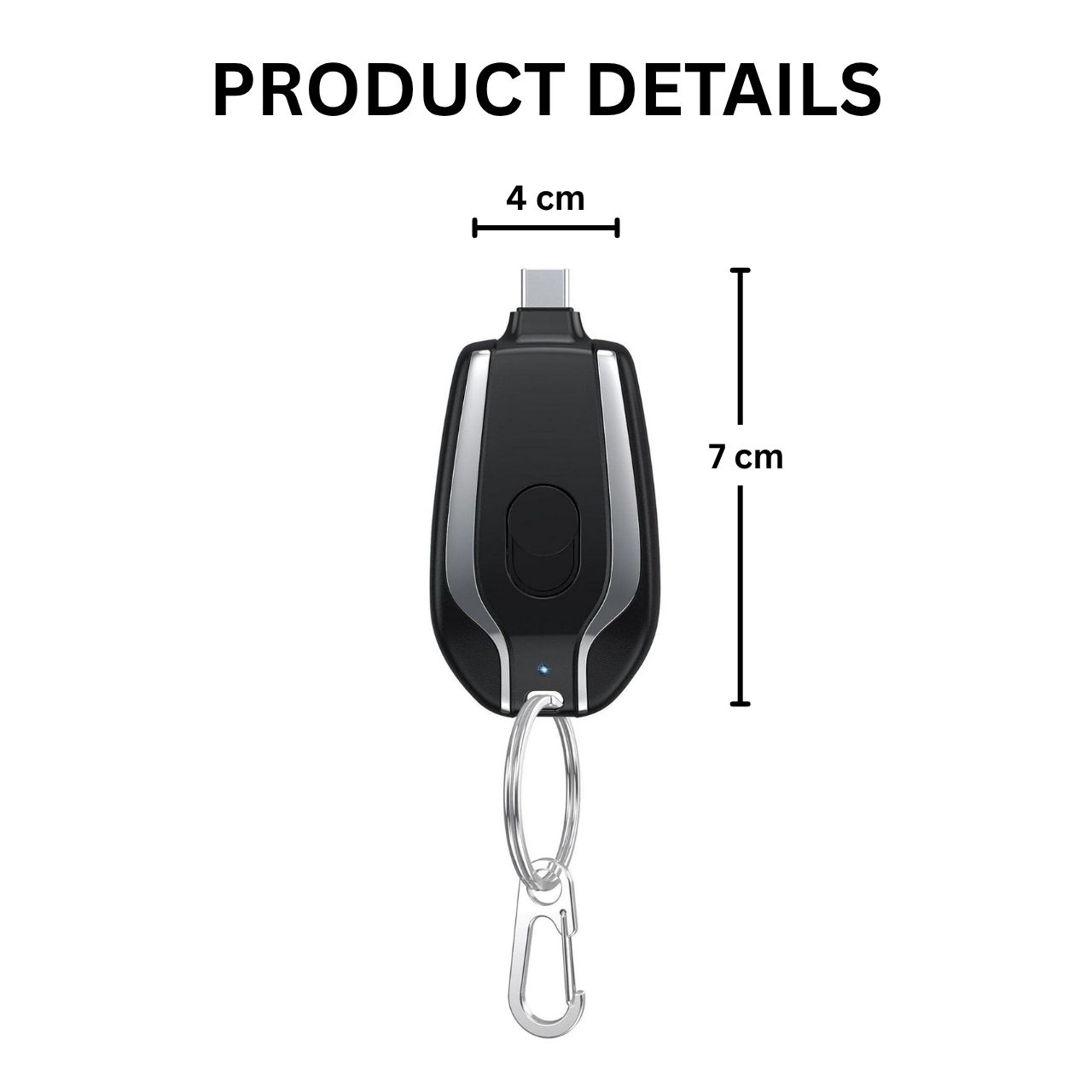Mini prenosni polnilec za telefon, KeyCharger - Image 5