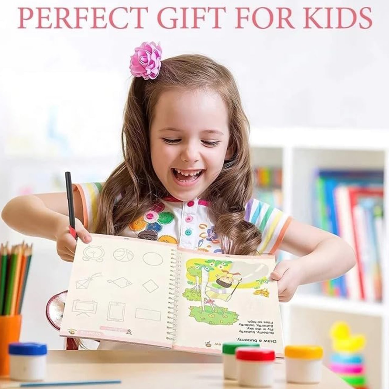 KidsBundle – LED tablica s pisalom + 4 delovni zvezki s čarobnim svinčnikom - Image 10